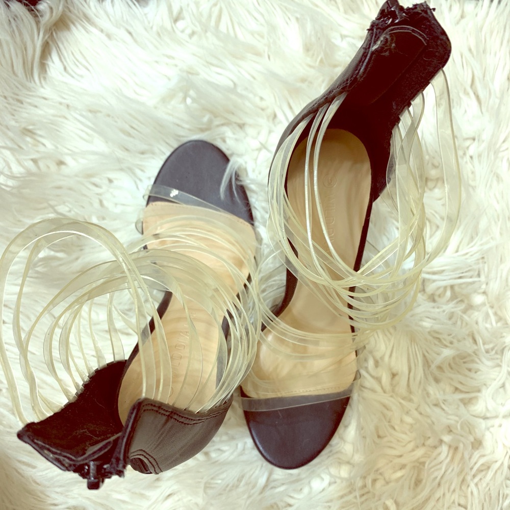 Strapped heels